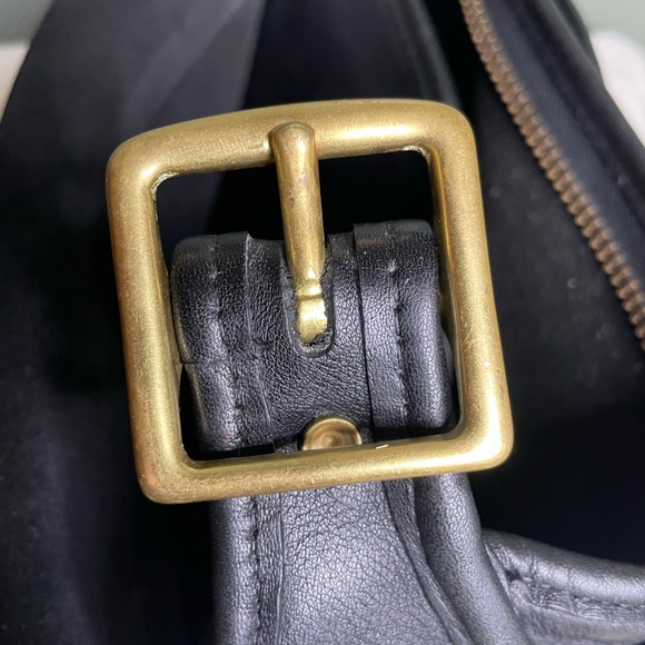 Coach Vintage Patricia’ Legacy Black Leather Shoulder Bag - Picture 3 of 12